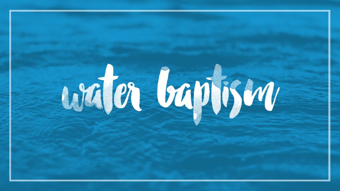 jesus water baptism